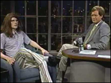 Crispin Glover on Letterman